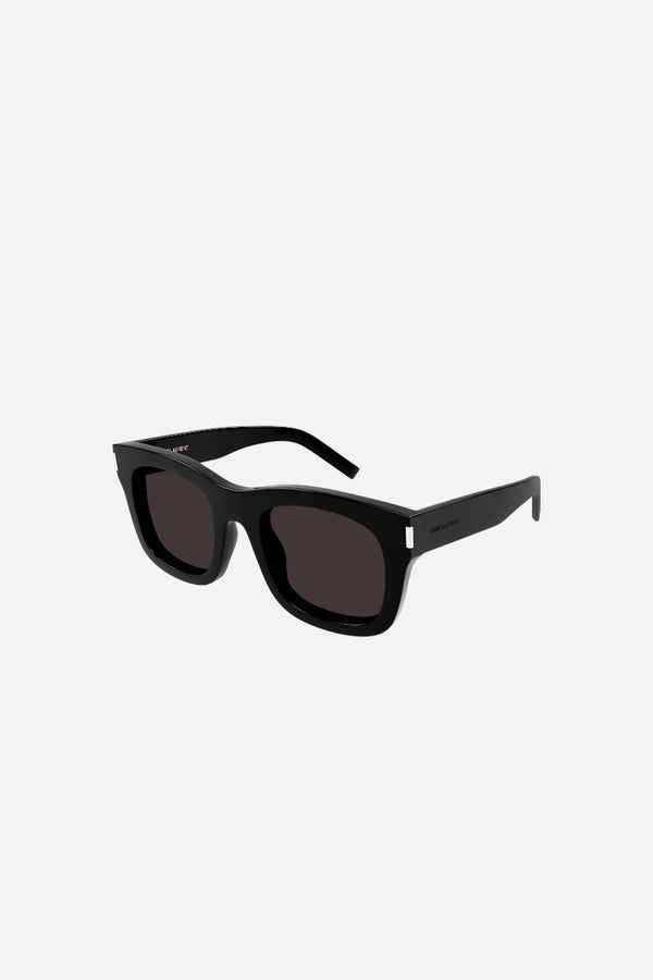 ST. LAURENT Squared Sunglasses Black (Sl 650 Monceau-001 55)
