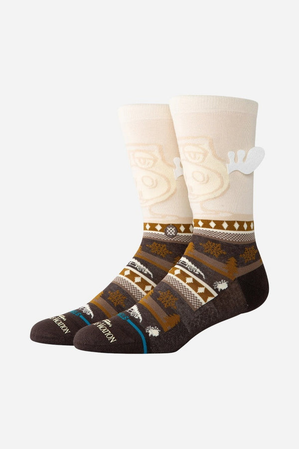 Stance X Christmas Vacation Have Some Eggnog Crew Socks