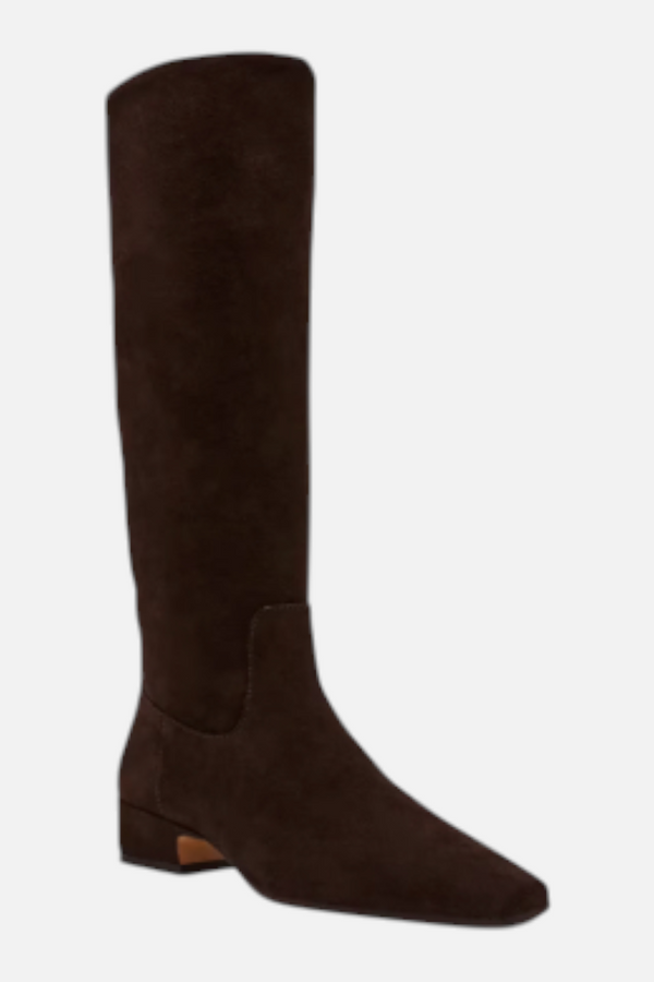 Steve Madden Dantelle Boot in Brown Suede