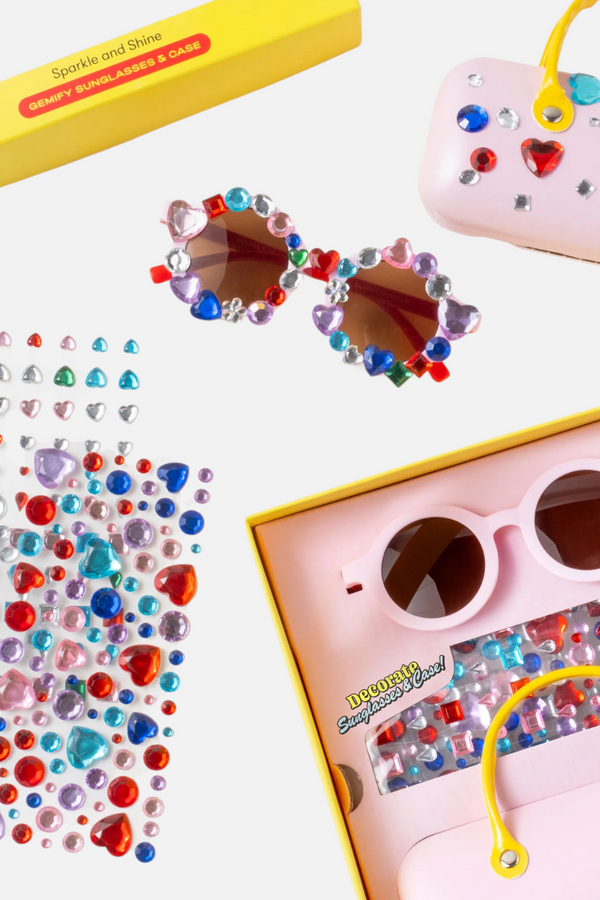 Super Smalls DIY Bedazzled Sunglasses