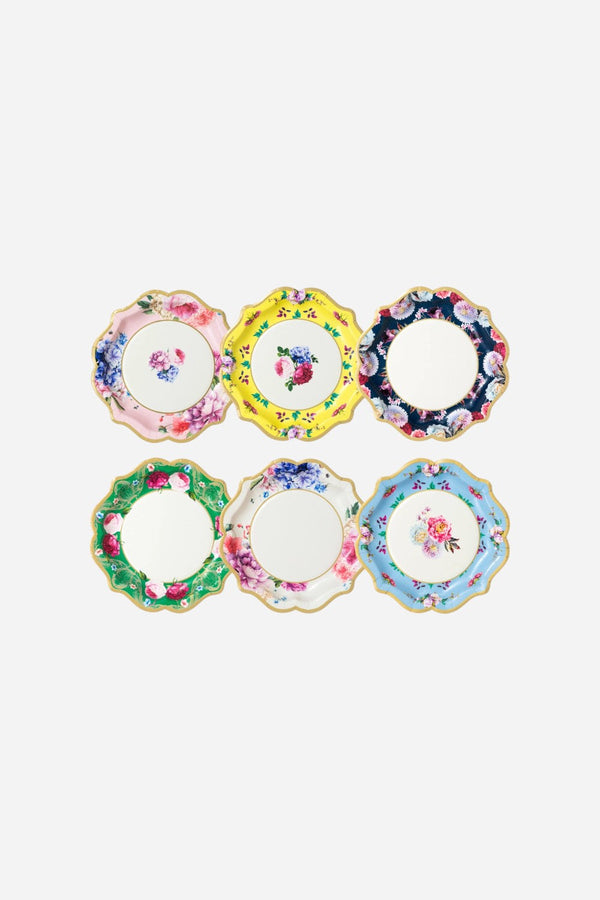 Talking Tables Summer Tea Party Multicolored Plates