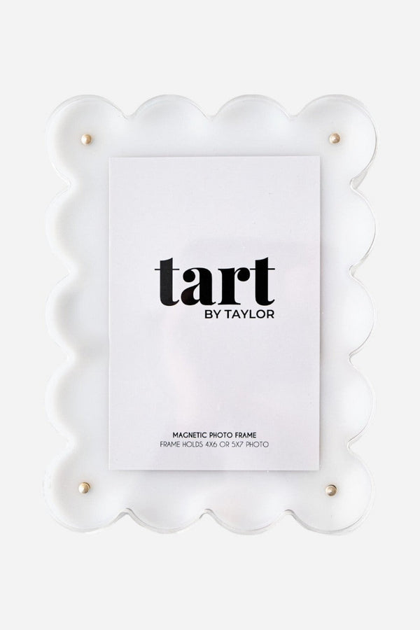 Tart By Taylor Acrylic Frame in White