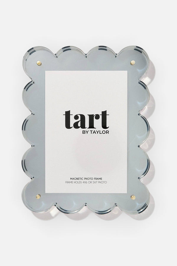 Tart By Taylor Chrome Acrylic Picture Frame in Silver
