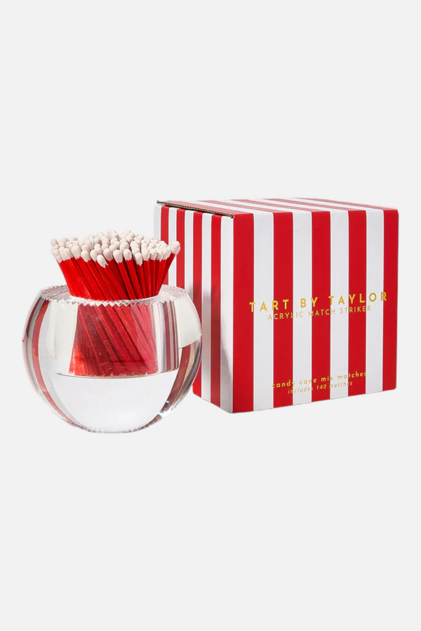 Tart by Taylor Match Striker in Candy Cane