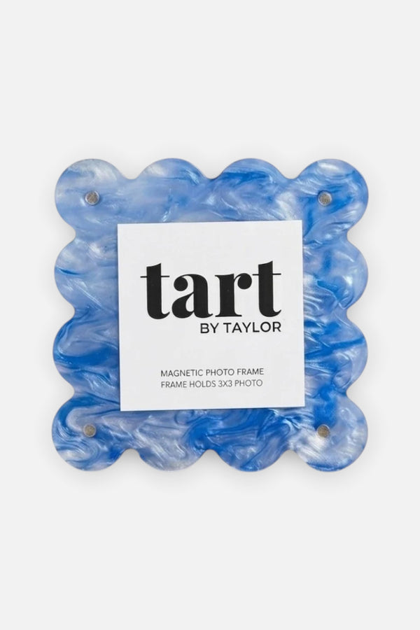 Tart by Taylor Mini Acrylic Frame in Blue Marble