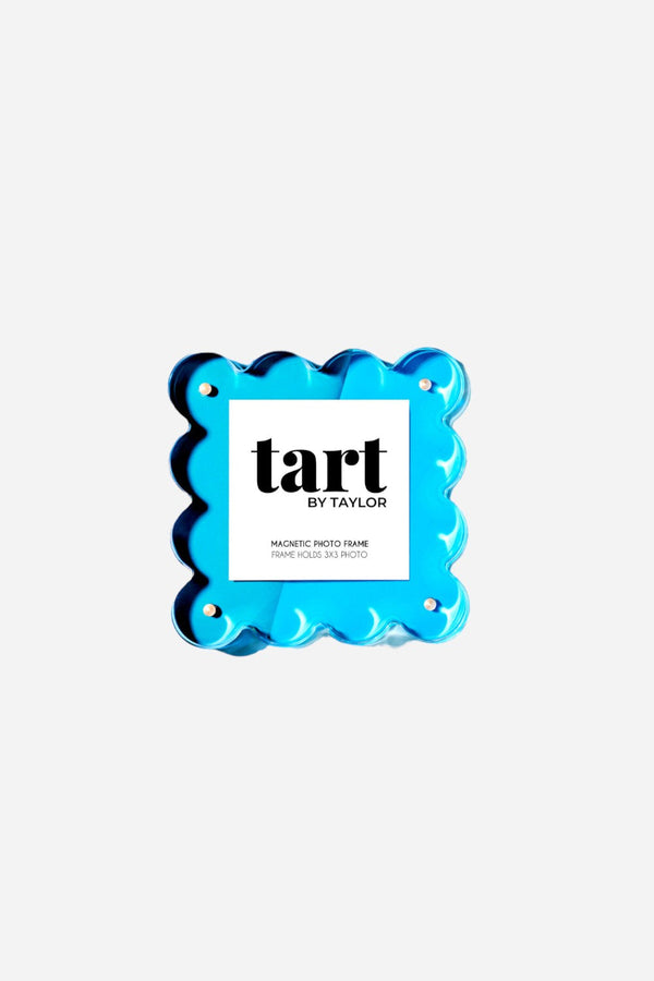 Tart By Taylor Mini Acrylic Frame in Neon Blue