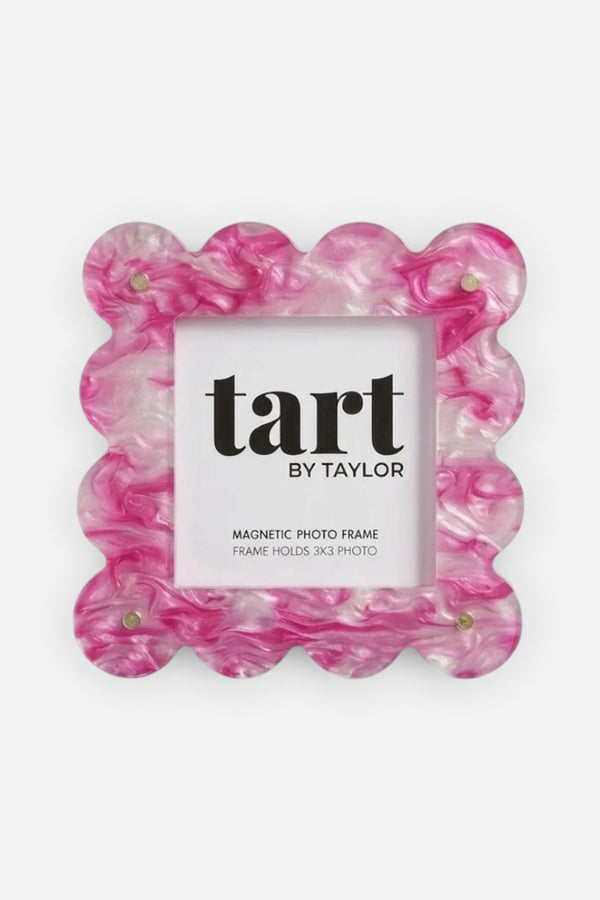 Tart by Taylor Mini Acrylic Frame in Pink Marble