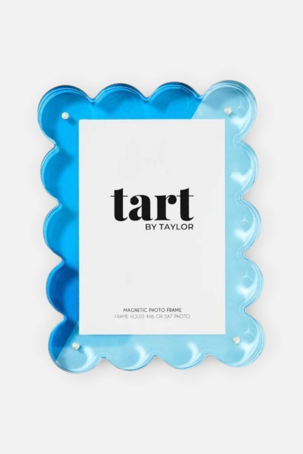Tart by Taylor Neon Blue Acrylic Picture Frame