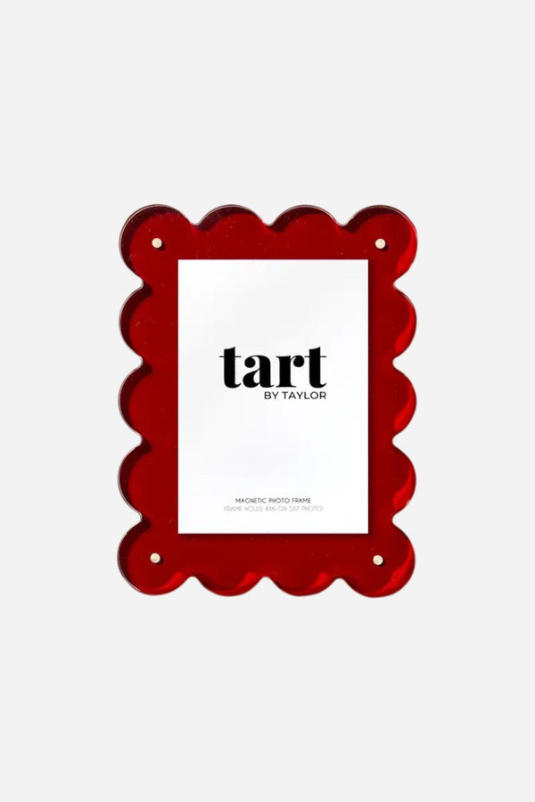 TART BY TAYLOR Red Acrylic Frame