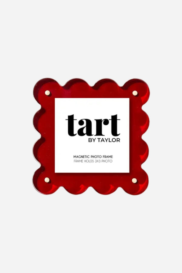 TART BY TAYLOR Red Mini Acrylic Frame