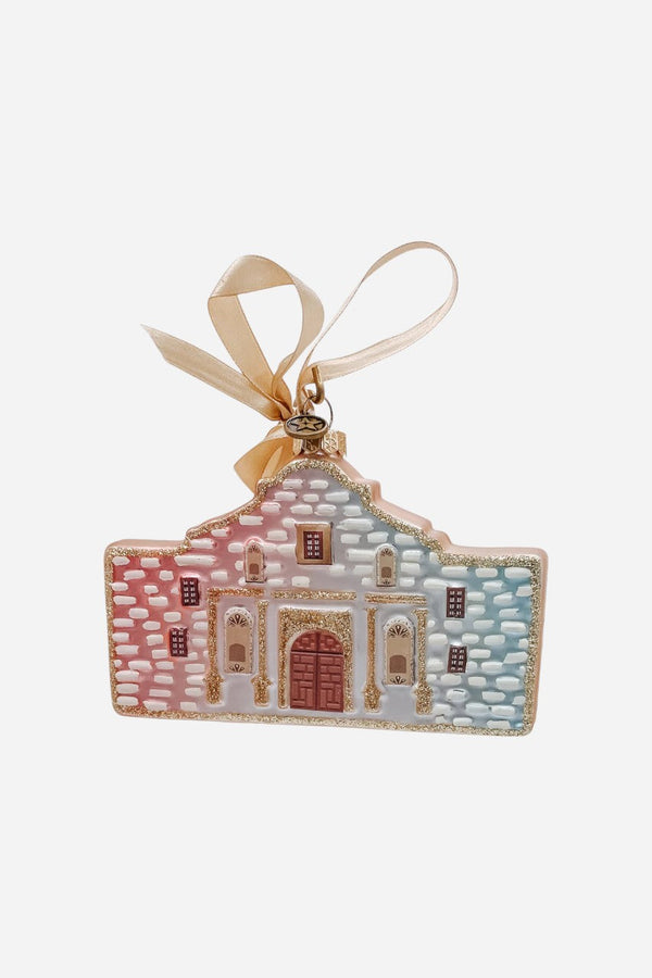 Texan Christmas The Alamo Christmas Ornament