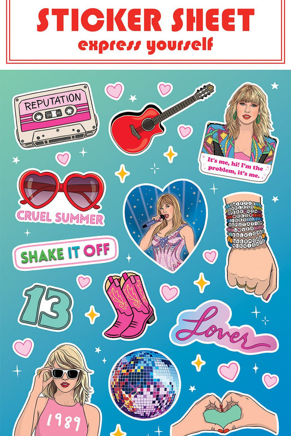 The Found TS Collage Sticker Sheet