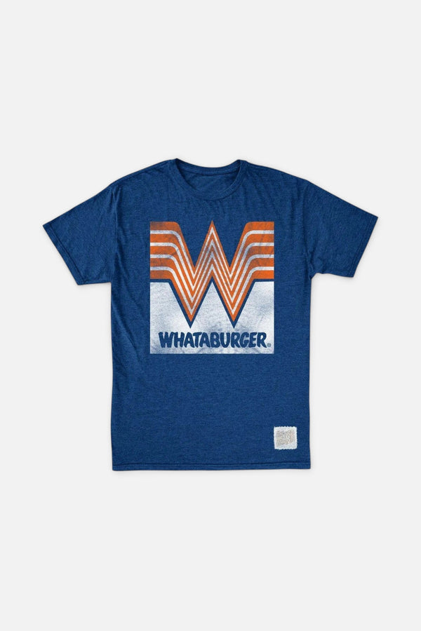 The Original Retro Brand Whataburger Tee in Heather Cobalt