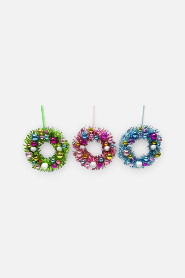 Tinsel Wreath Ornament