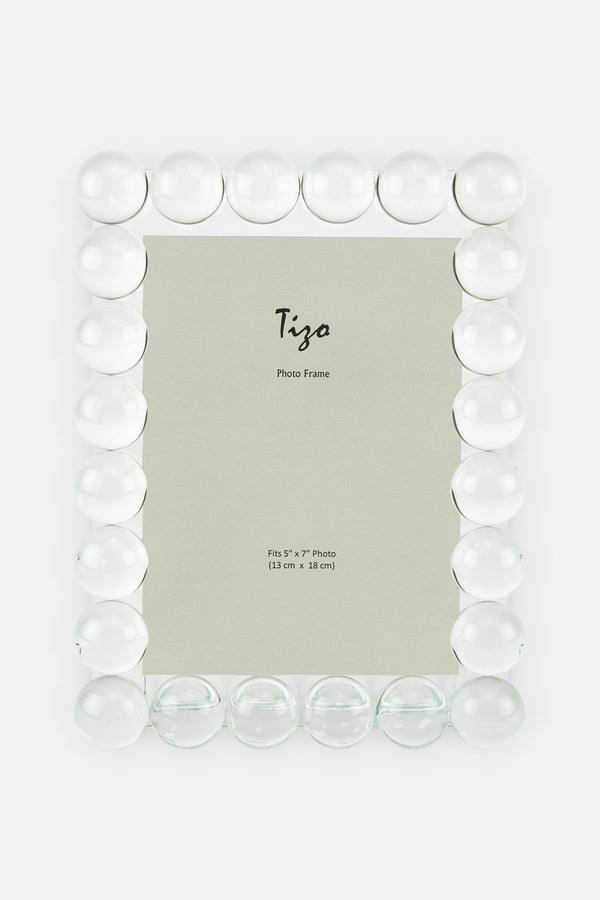 Tizo 4x6 Crystal Single Bubble Frame in Clear