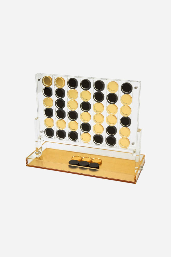 Tizo Lucite Gold Connect-4