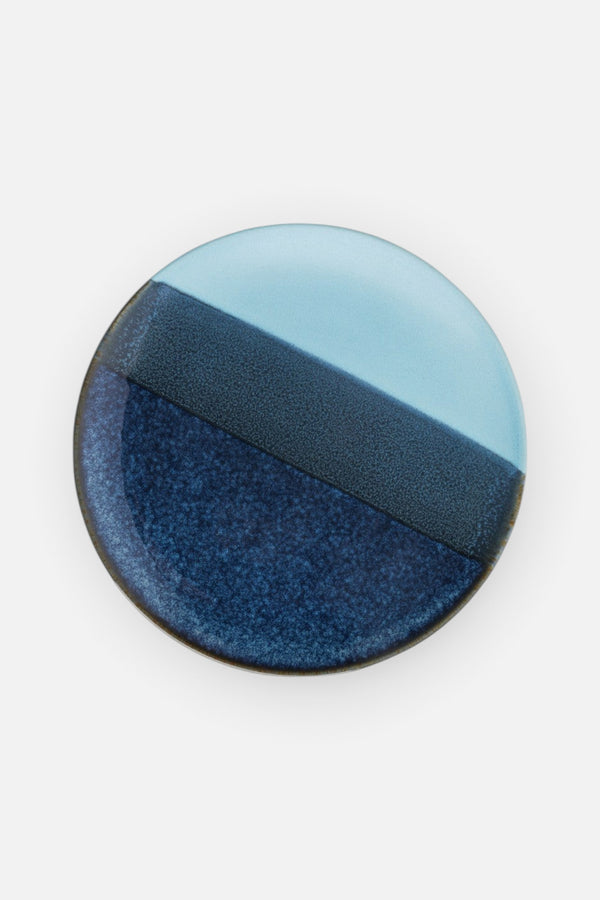 Tranquillo Plate Industrial in Blue