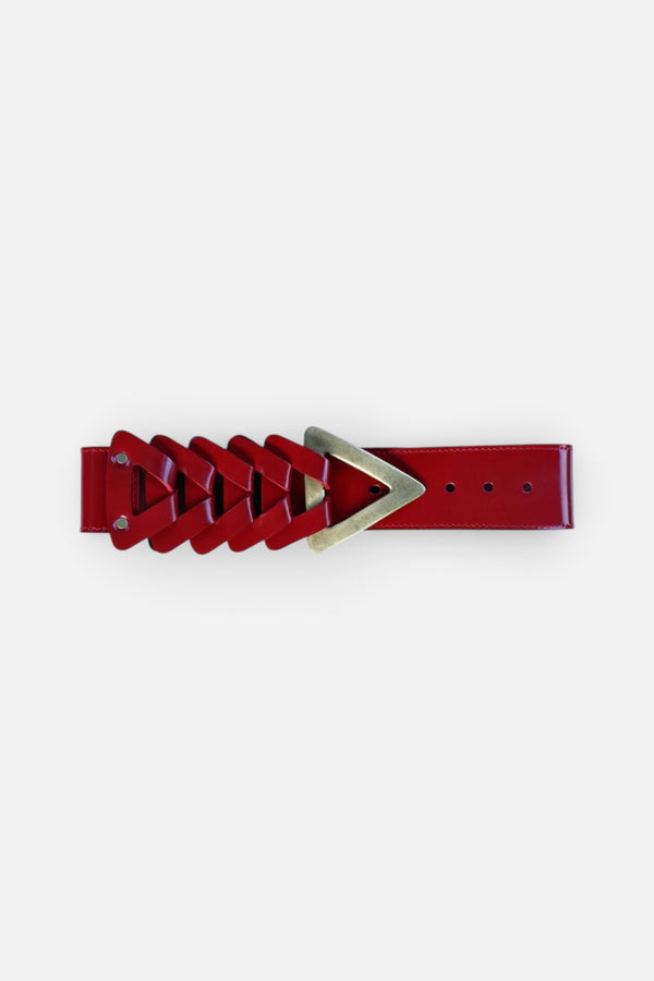 Triangle Waist Belt - Red