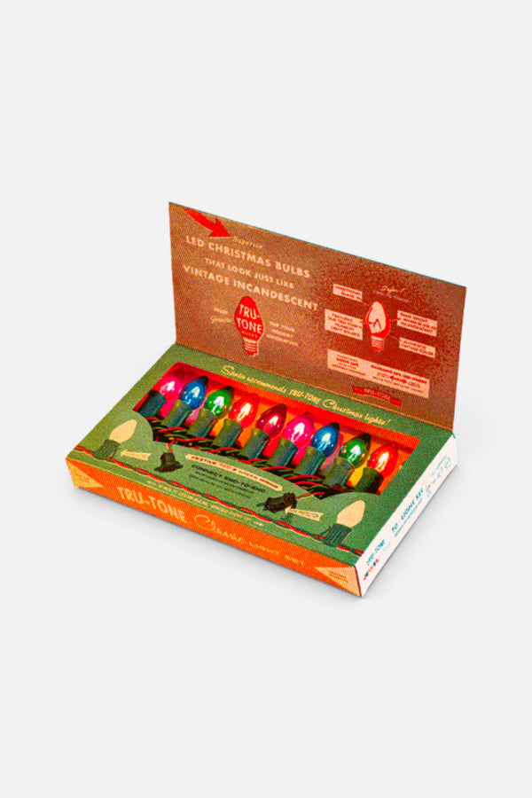 Tru-Tone C7 Vintage-Style Christmas Lights – Jeweltone 10-Light