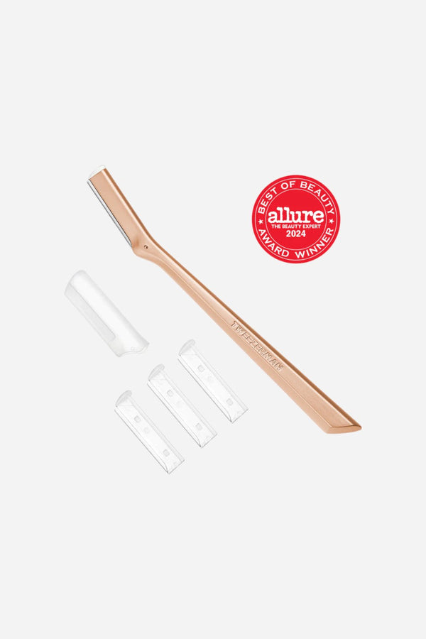Tweezerman Rose Gold Facial Razor