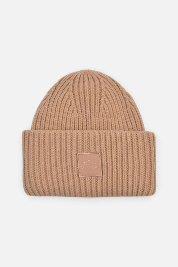 Varley Cresta Rib Beanie in Sand