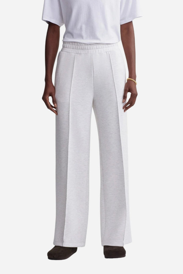 Varley The Wide Leg Pant 28" in Ivory Marl