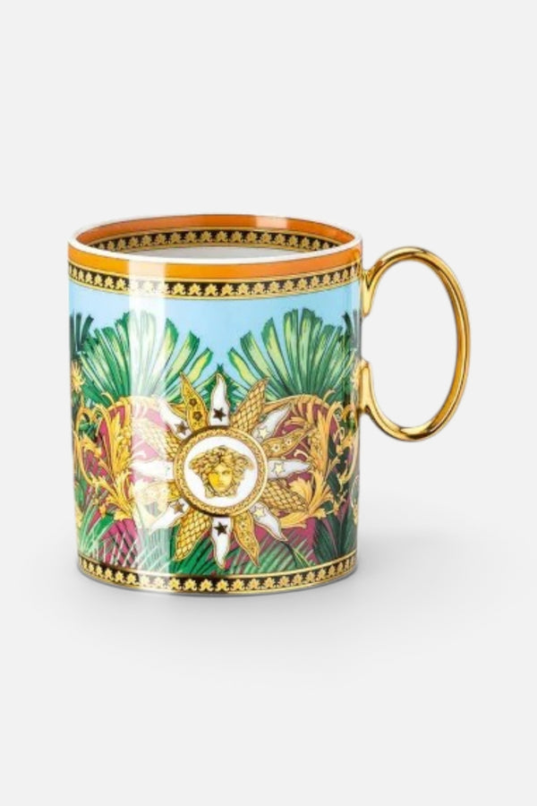Versace Jungle Animalier Mug With Handle - 10 Oz