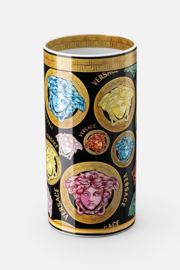 Versace Medusa Amplified Multicolor Vase - 9.5"
