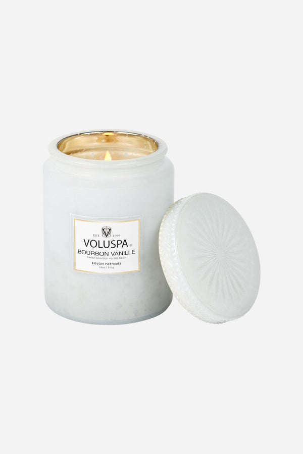 Voluspa Bourbon Vanille Large Jar Candle, 18oz