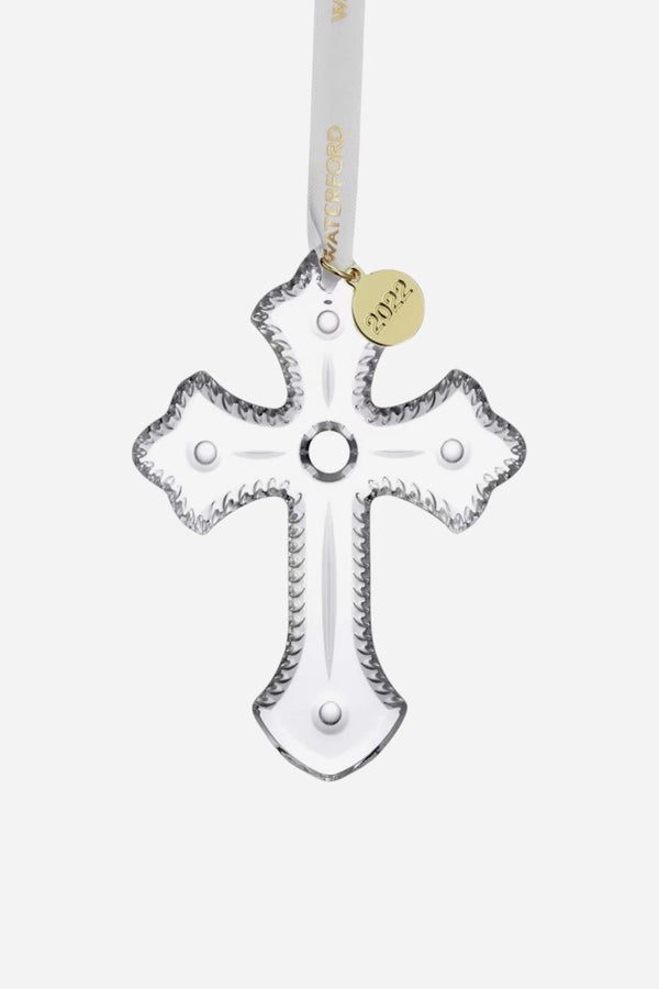 Waterford 2022 Cross Ornament