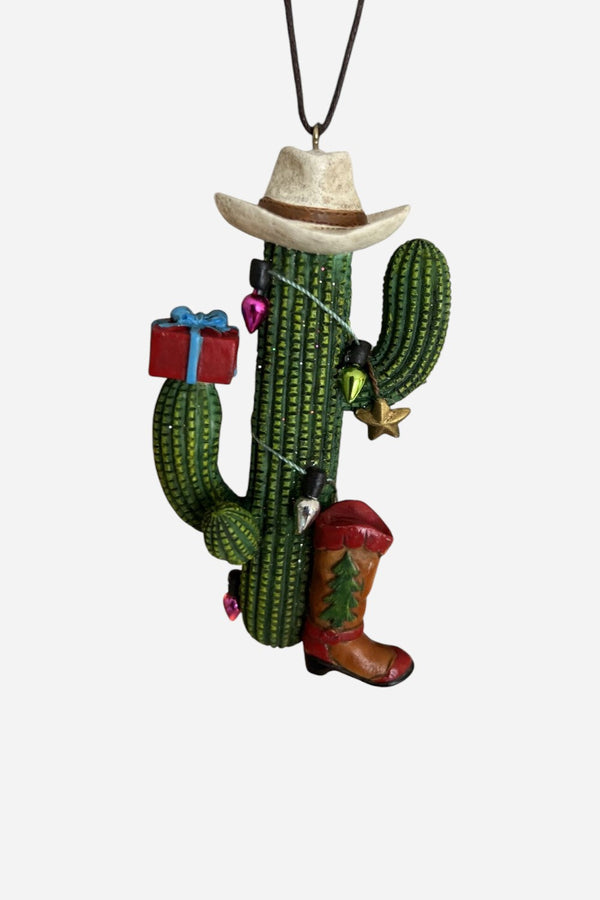 Western Boot/Cactus/Saddle Ornament