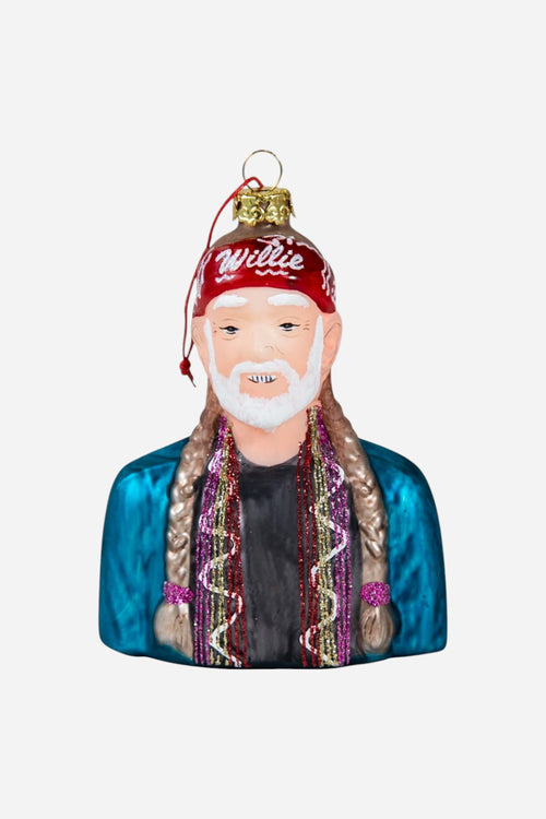 Willie Nelson Ornament