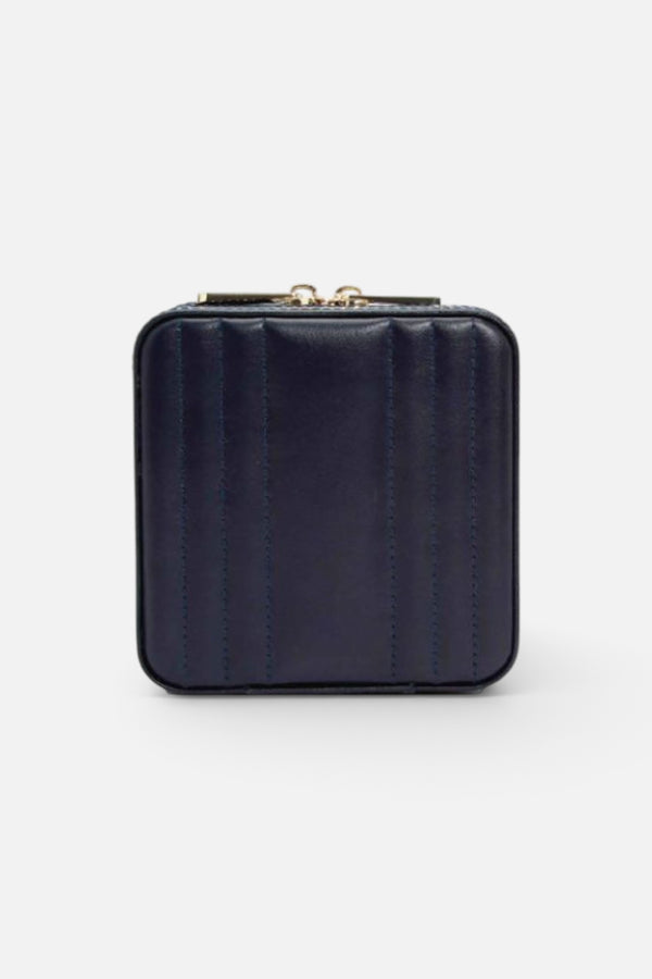 Wolf Maria Square Zip Case In Navy