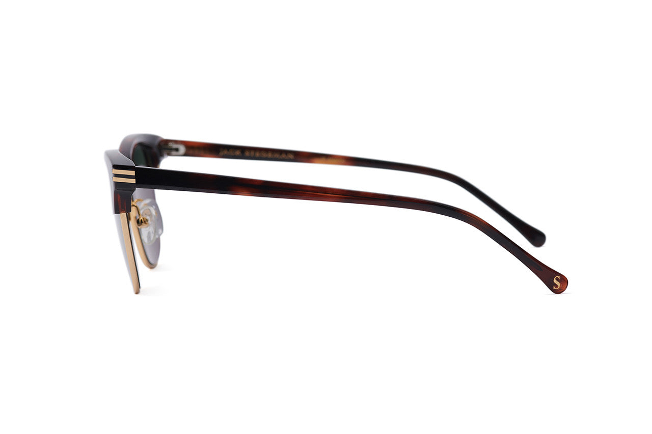 Jack Stegeman Atlantic Tortoise Sunglasses CHROME