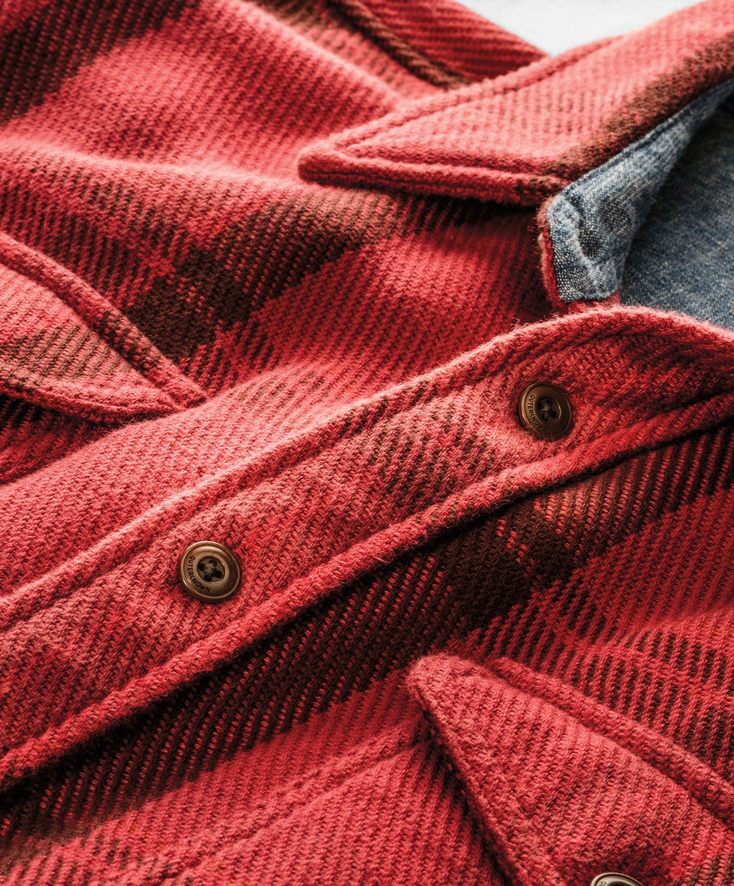 Outerknown Blanket Shirt in Dusty Red Cusco Plaid – CHROME
