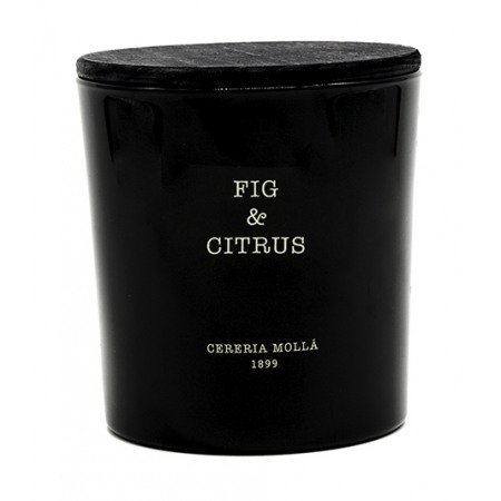 Fig & Cirtus Black 3 Wick Candle XL