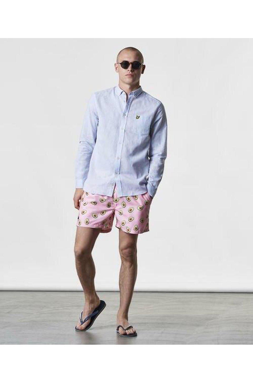 OAS Avocado Swim Shorts CHROME