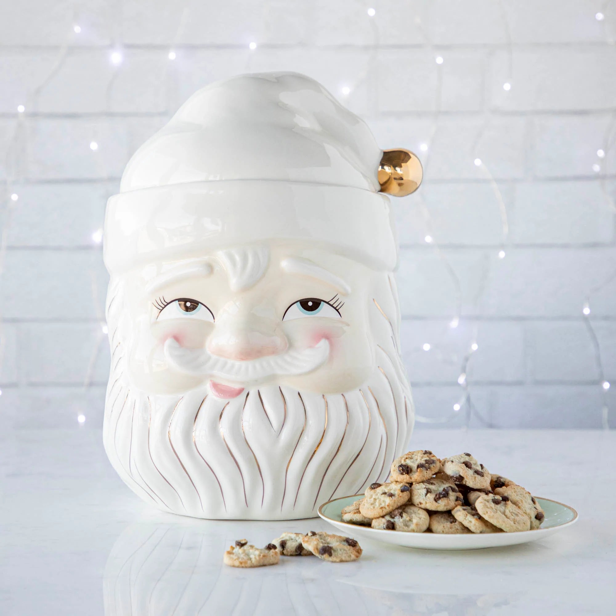 Papa Noel Cookie Jar