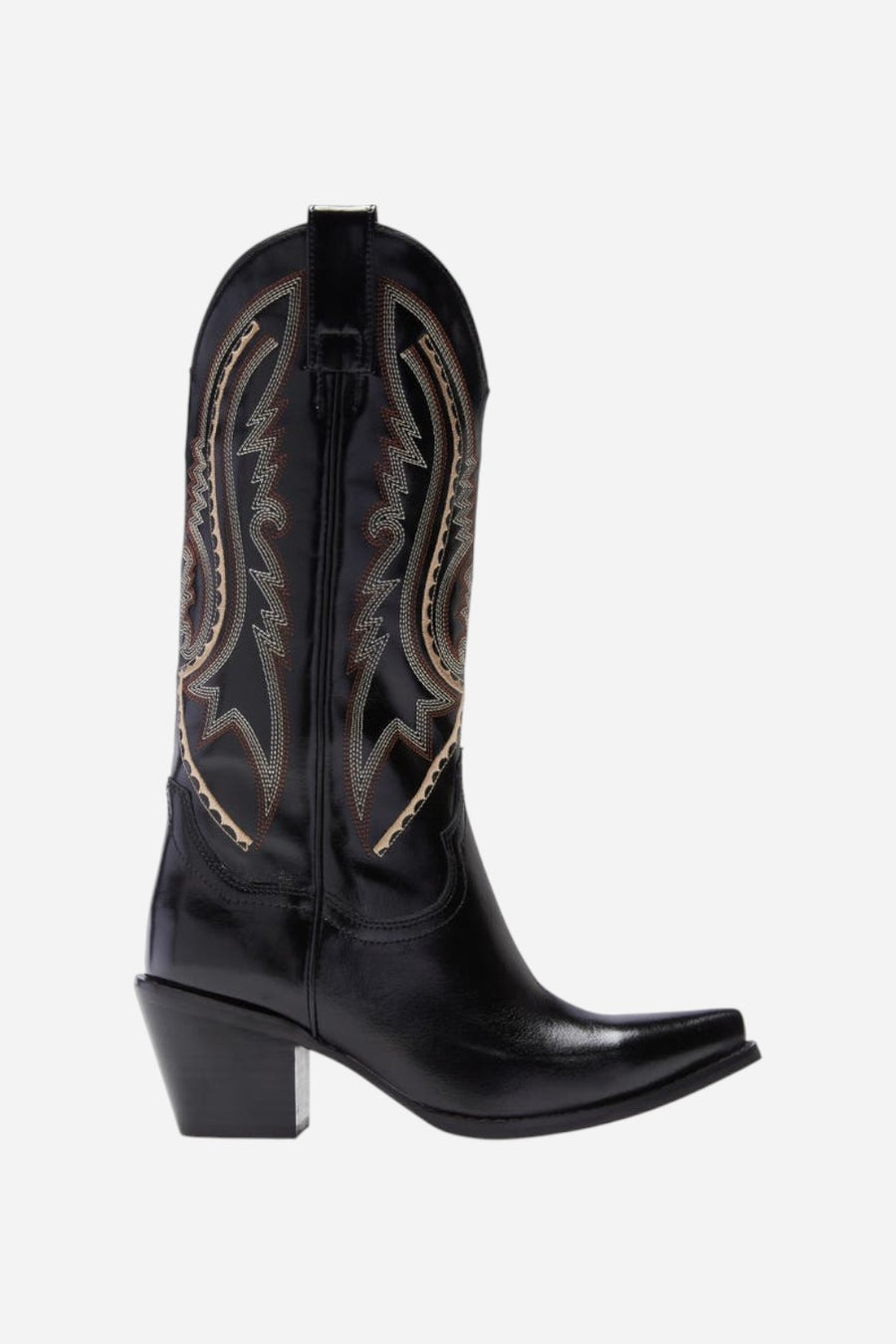 Jeffrey Campbell Rancher Western Boots in Black