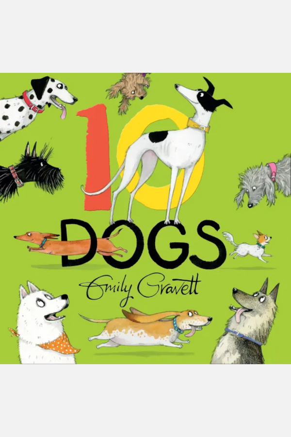 10 Dogs By Emily Gravett Children's Book