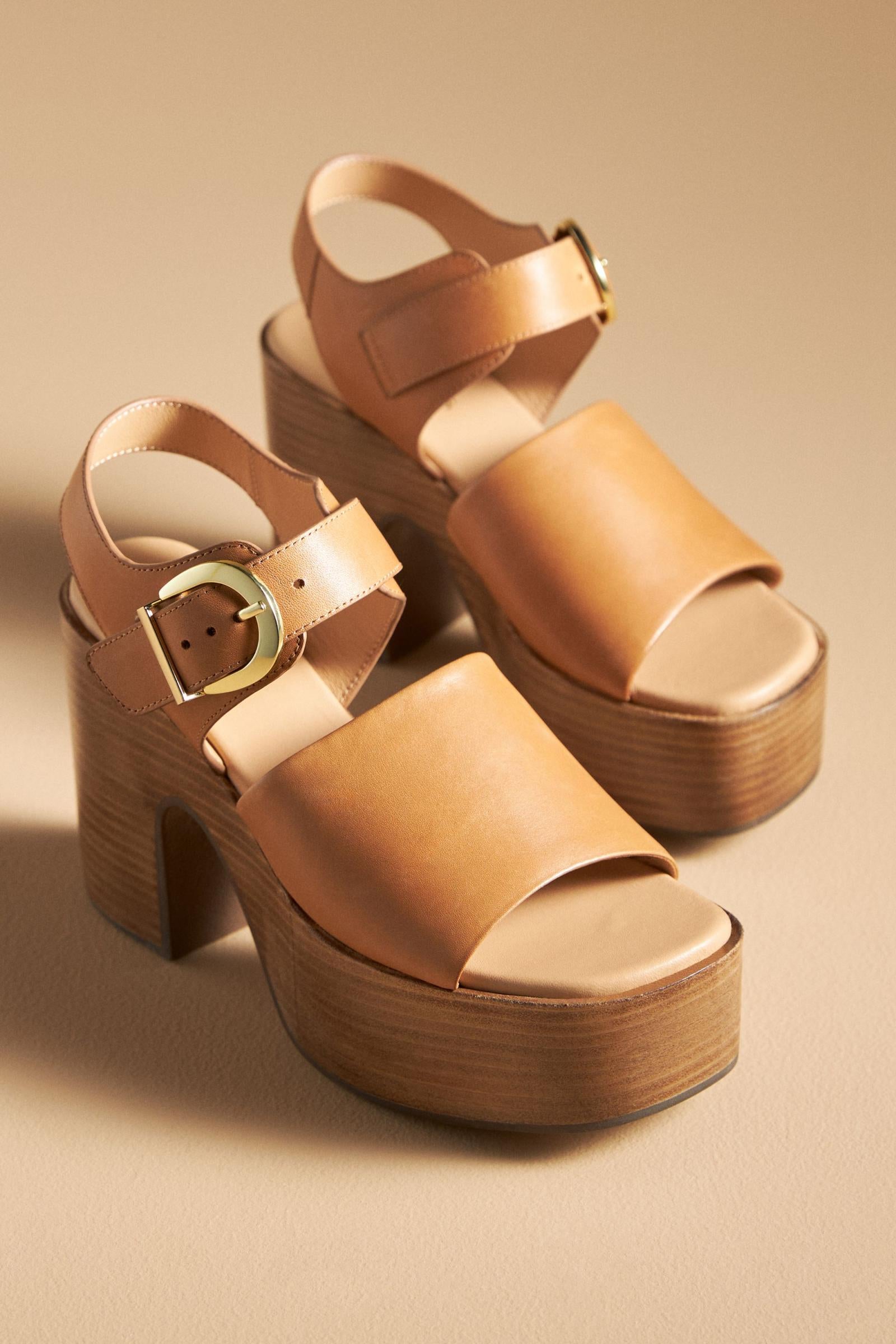 Seychelles Mosh Pit Platform Sandals in Tan – CHROME