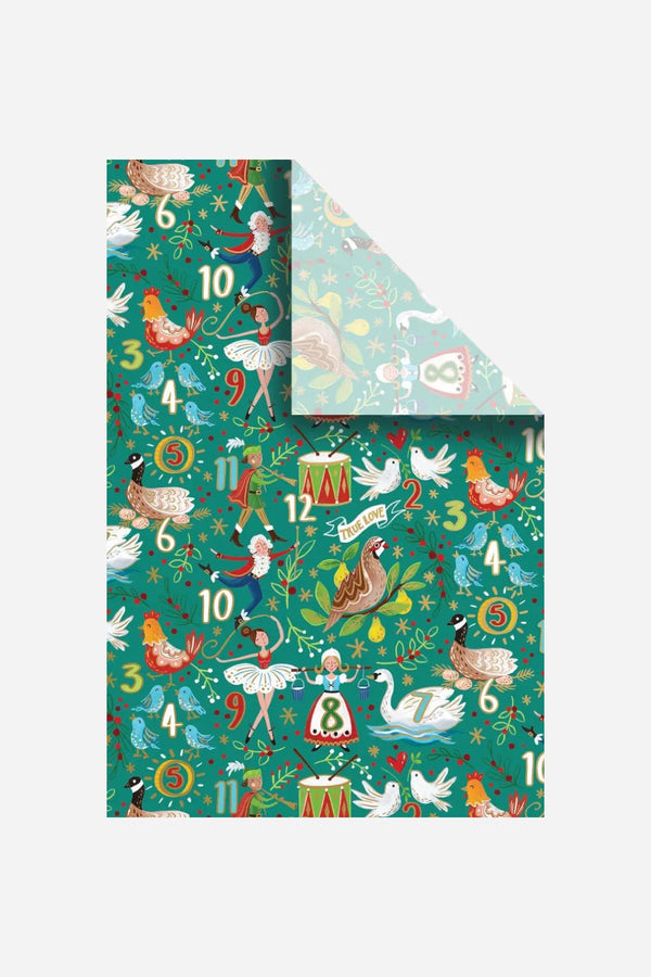 12 Days Printed Tissue Paper
