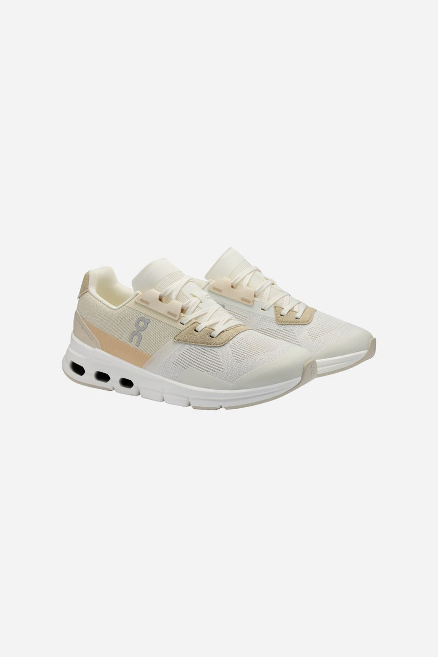 On Running Womens Cloudrift Sneakers in Ivory/Cream