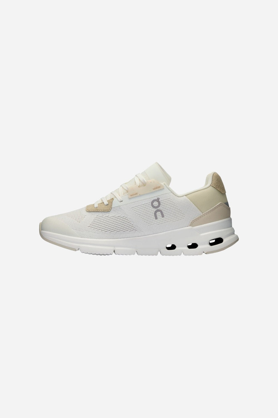 On Running Womens Cloudrift Sneakers in Ivory/Cream