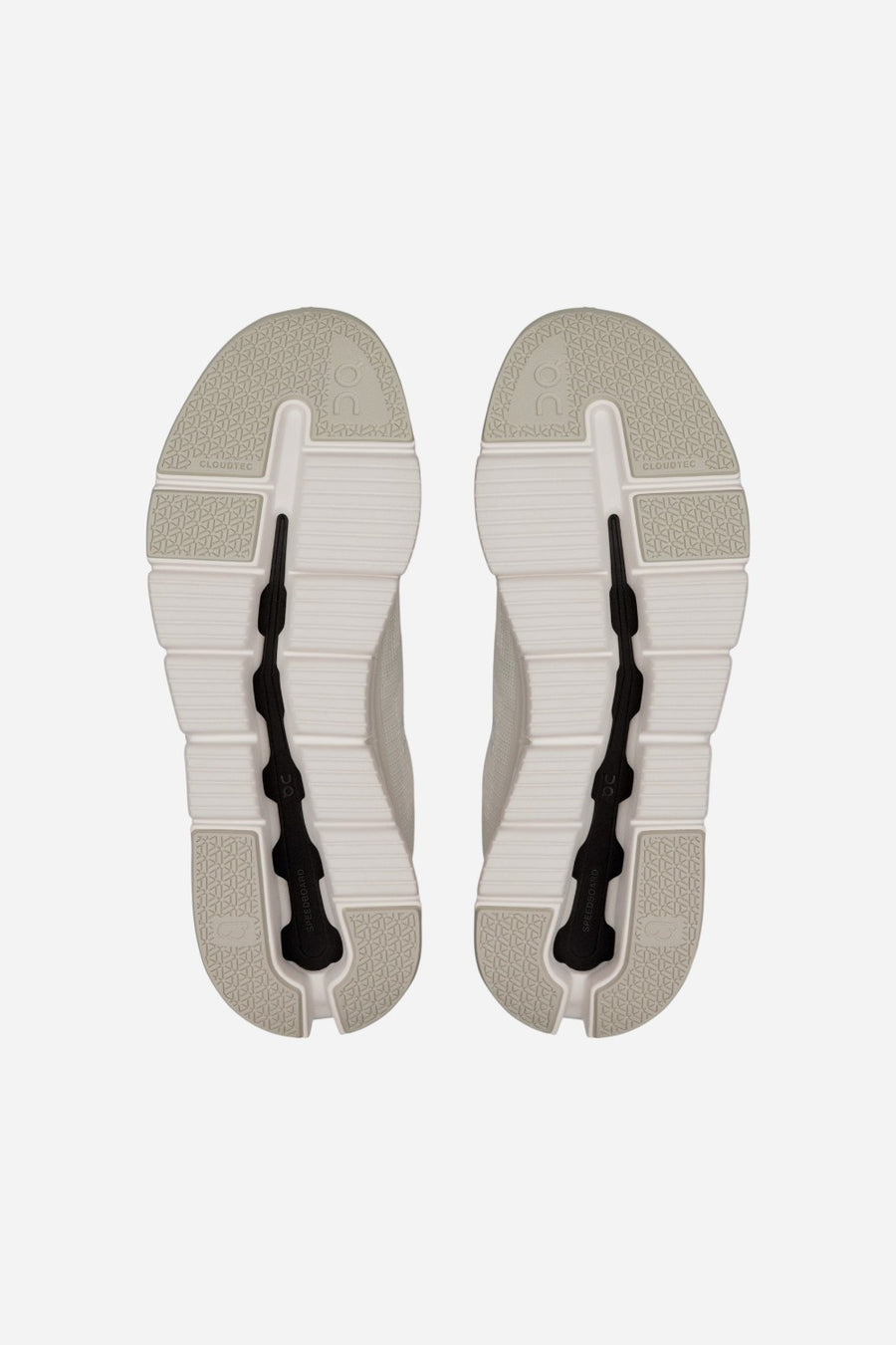 On Running Mens Cloudrift Sneakers in Ivory/Cream