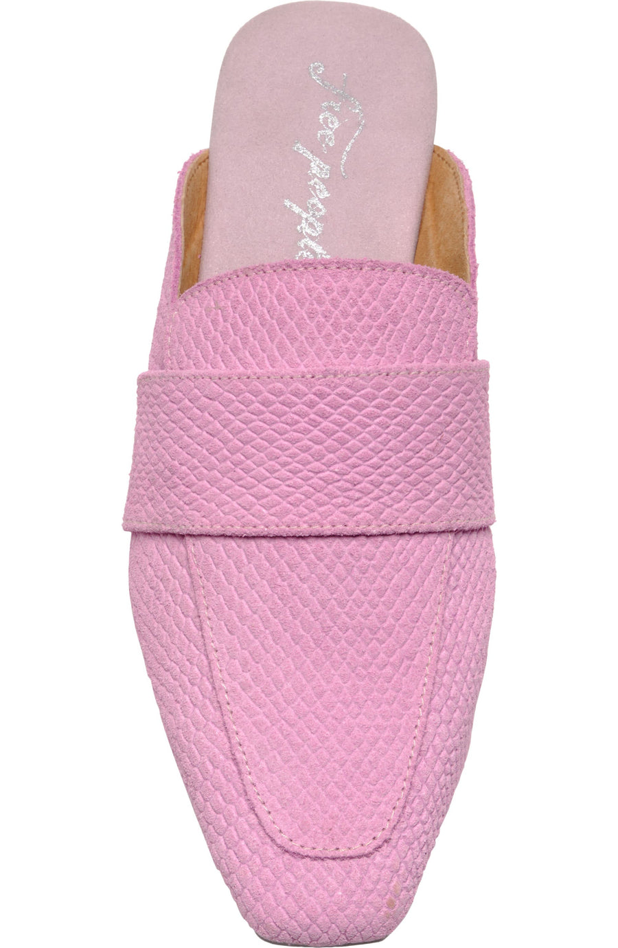 Free People At Ease 2.0 Loafer Mule in Thistle Pink