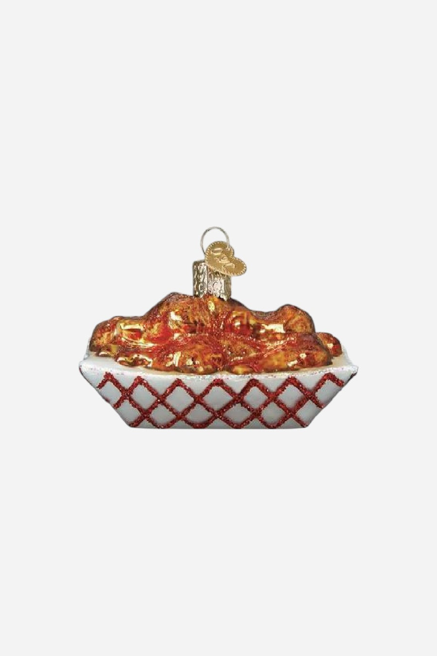 Hot Wings With Dip Ornament
