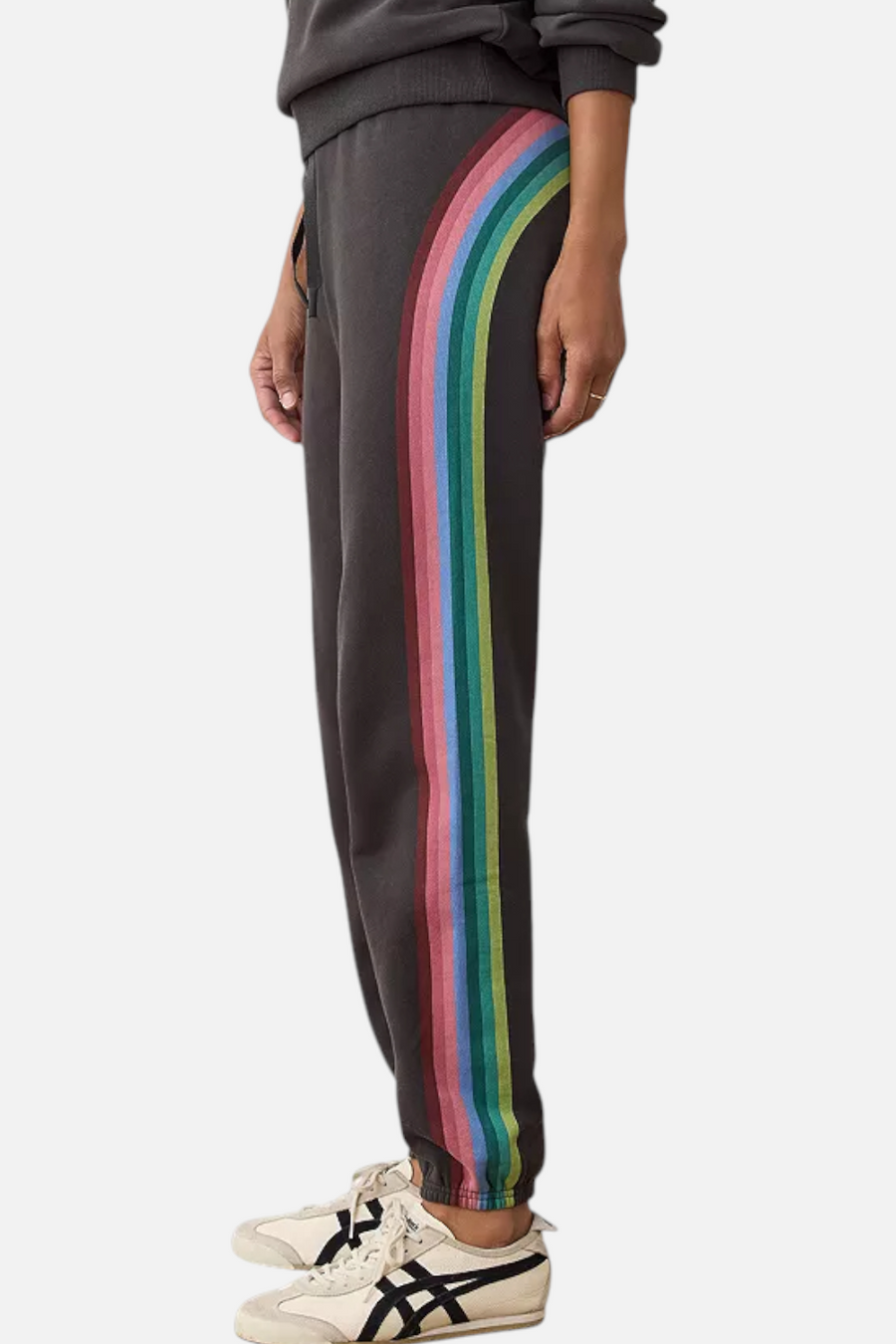 Women's Marine Layer Cloud 9 Fleece Sweatpant in Faded Black