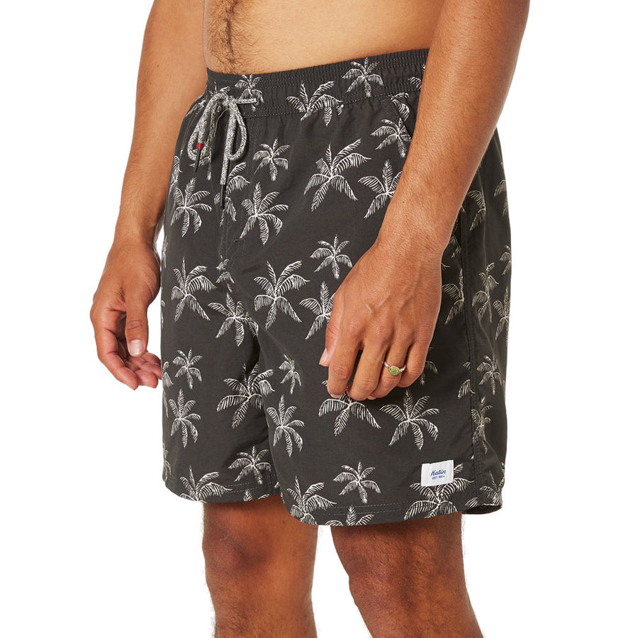 Katin Mai Tai Volley Swim Trunk in Black