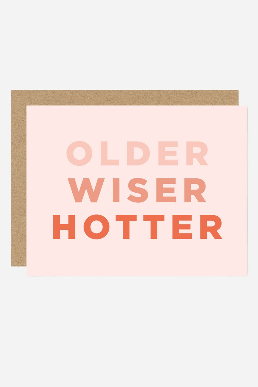 Maddon Older Wiser Hotter Card